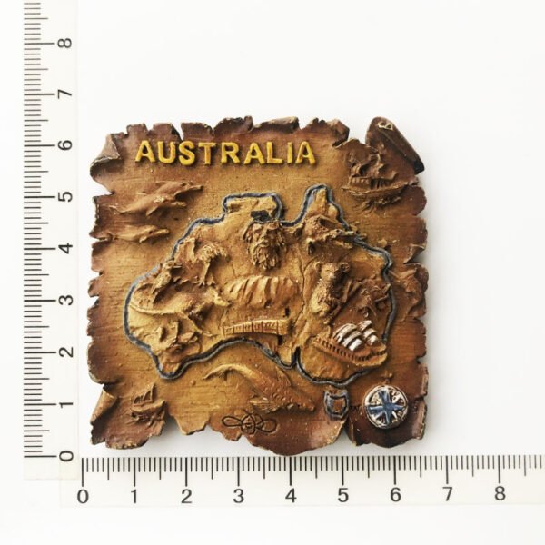 World Travel Souvenir Decorative Crafts Resin Painted Magnet Fridge Magnets - Image 3