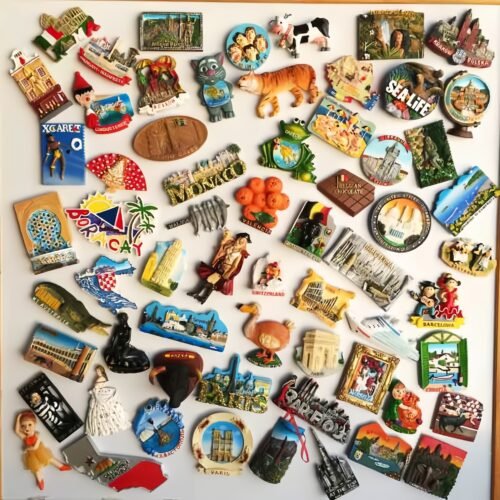 Travel souvenirs around the world decorative crafts resin painted magnet refrigerator magnet Travel Souvenirs Around The World Decorative Crafts Home Decorations Resin Painted Magnets Fridge Magnets