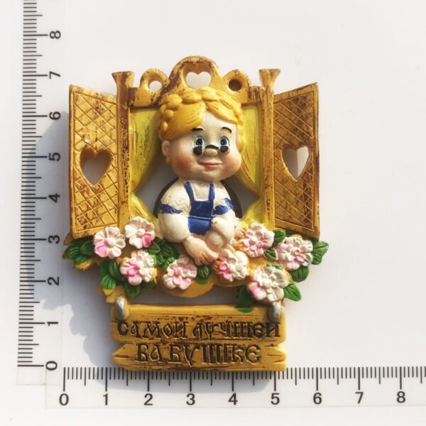 Wholesale 3d Resin Painted Crafts Fridge Magnets Home Decorations - Image 11