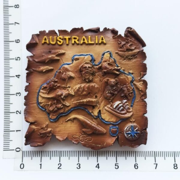 Australia Travel Souvenir Decorative Crafts Resin Painted Magnet Fridge Magnets - Image 13