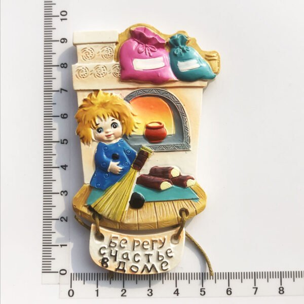 Wholesale 3d Resin Painted Crafts Fridge Magnets Home Decorations - Image 7