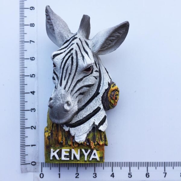 Kenya Humanistic Three-Dimensional Animal Travel Souvenir Gift Resin Craft Refrigerator Magnet - Image 6