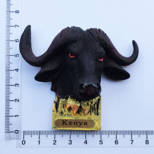 Kenya Humanistic Three-Dimensional Animal Travel Souvenir Gift Resin Craft Refrigerator Magnet - Image 5