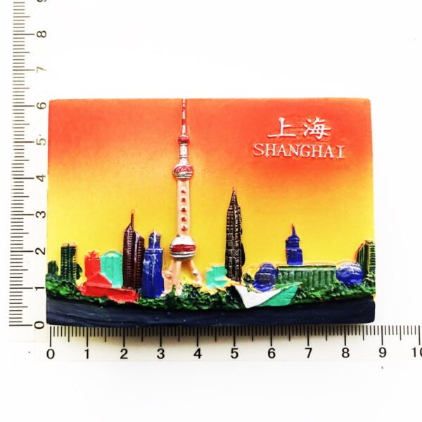 Wholesale Tourist Cities Refrigerator Magnets Creative Personalized Three-Dimensional Domestic Attractions Souvenirs Magnetic Fridge Magnets Decoration - Image 8