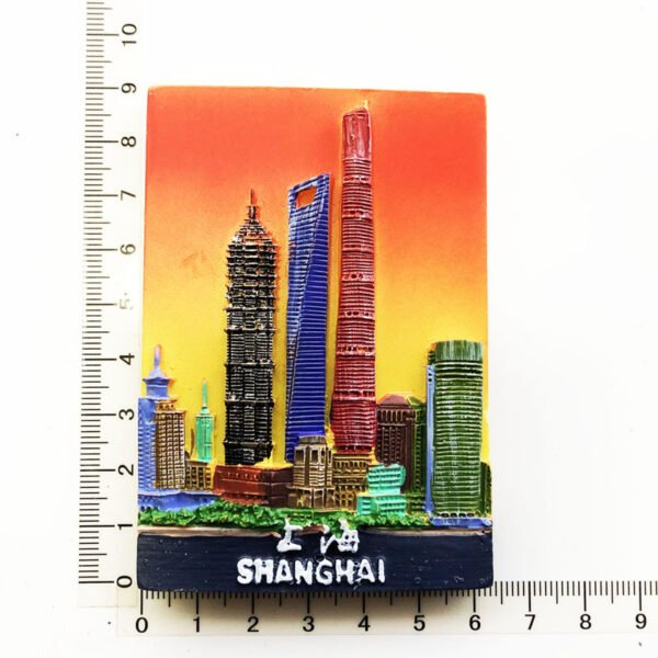 Wholesale Tourist Cities Refrigerator Magnets Creative Personalized Three-Dimensional Domestic Attractions Souvenirs Magnetic Fridge Magnets Decoration - Image 9