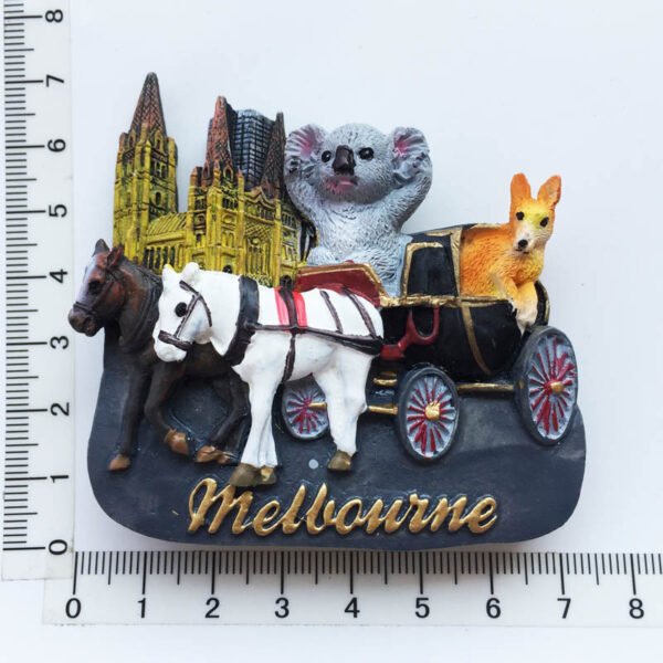 Australia Travel Souvenir Decorative Crafts Resin Painted Magnet Fridge Magnets - Image 27