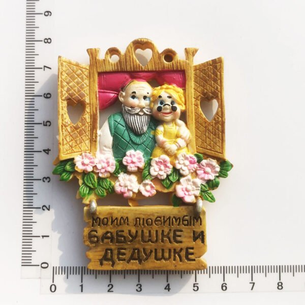 Wholesale 3d Resin Painted Crafts Fridge Magnets Home Decorations - Image 9