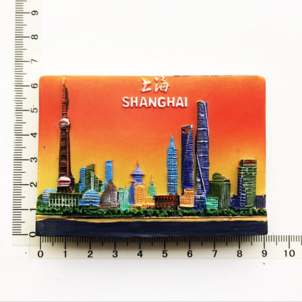 Wholesale Tourist Cities Refrigerator Magnets Creative Personalized Three-Dimensional Domestic Attractions Souvenirs Magnetic Fridge Magnets Decoration - Image 16