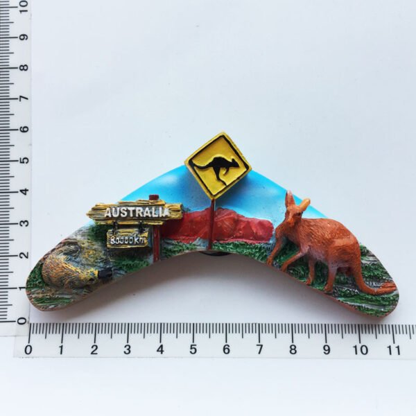 Australia Travel Souvenir Decorative Crafts Resin Painted Magnet Fridge Magnets - Image 24