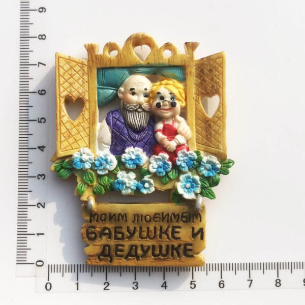 Wholesale 3d Resin Painted Crafts Fridge Magnets Home Decorations - Image 5