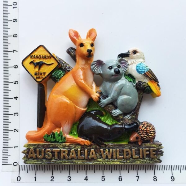 Australia Travel Souvenir Decorative Crafts Resin Painted Magnet Fridge Magnets - Image 2