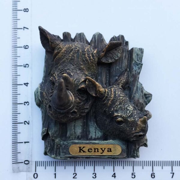 Kenya Humanistic Three-Dimensional Animal Travel Souvenir Gift Resin Craft Refrigerator Magnet - Image 15
