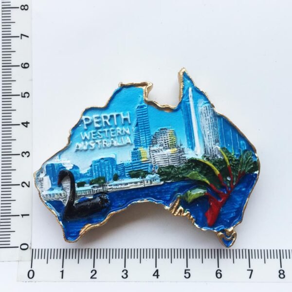 Australia Travel Souvenir Decorative Crafts Resin Painted Magnet Fridge Magnets - Image 8