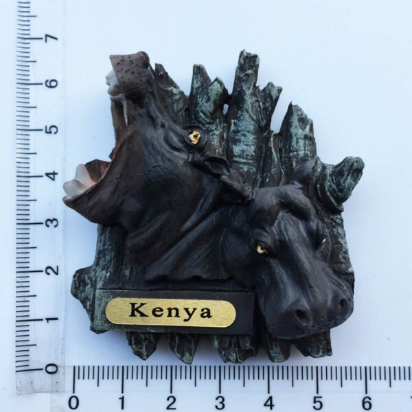 Kenya Humanistic Three-Dimensional Animal Travel Souvenir Gift Resin Craft Refrigerator Magnet - Image 18