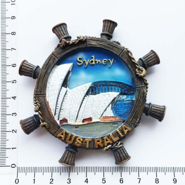 Australia Travel Souvenir Decorative Crafts Resin Painted Magnet Fridge Magnets - Image 4