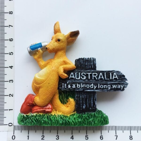 Australia Travel Souvenir Decorative Crafts Resin Painted Magnet Fridge Magnets - Image 10