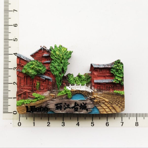 Wholesale Tourist Cities Refrigerator Magnets Creative Personalized Three-Dimensional Domestic Attractions Souvenirs Magnetic Fridge Magnets Decoration - Image 34