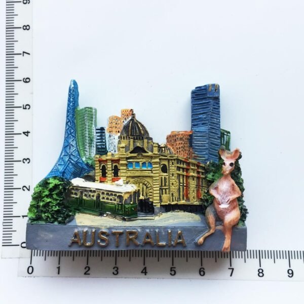 Australia Travel Souvenir Decorative Crafts Resin Painted Magnet Fridge Magnets - Image 18