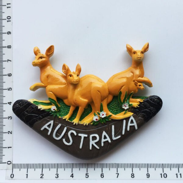 Australia Travel Souvenir Decorative Crafts Resin Painted Magnet Fridge Magnets - Image 22