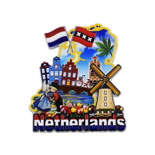 Dutch City Custom Fridge Magnets Tourist Souvenir Gifts