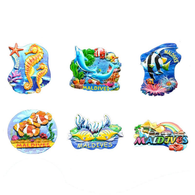 Maldives Custom Fridge Magnets Travel Souvenir Gifts